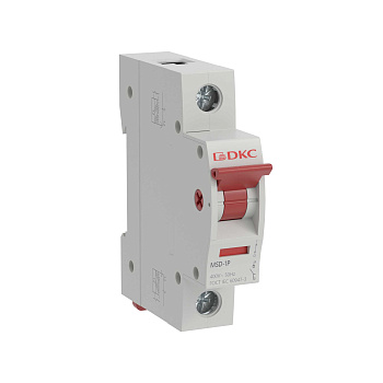 Выключатель нагрузки модульный YON max типа MSD 1П 80А DKC