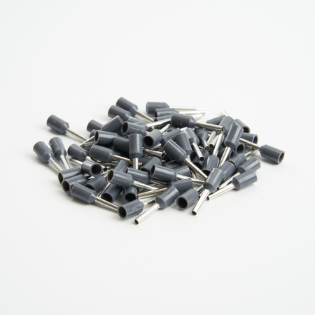 Наконечник штыревой втулочный изолированный НШВИ 0,75-8, LD405-0758 (упаковка 100 шт) STEKKER