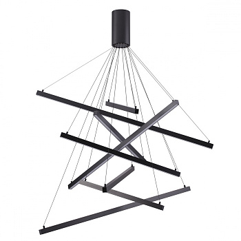 Подвесной св-к LED 3000K 96W 220V COMETA черный/металл ODEON LIGHT