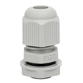 Сальник PG7 IP54 (100 шт) d отв, 13 мм / d провод, 3-6,5 мм PROxima EKF