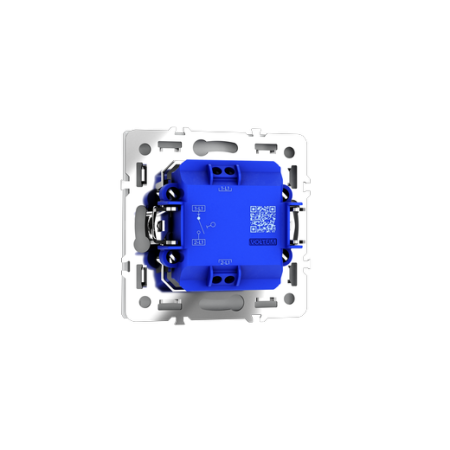 Выключатель встраиваемый Voltum S70 одноклавишный 10А, (белый матовый)