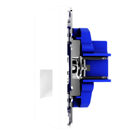 Подсветка светодиодная встраиваемая Voltum S70, (белый глянцевый)