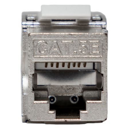 Модуль Keystone TERACOM PRO Cat,5E экранированный STP 110 IDC 180 градусов самозажимной (Toolless) EKF