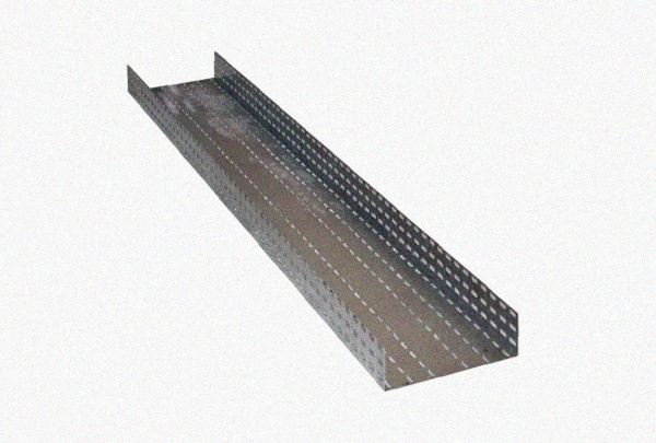 Лоток перфорированный ЛМ 100х65х2000 УХЛ1, оцинкованный лист S1,5