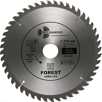 Диск пильный 210*32*48Т FLL825 Trio-Diamond