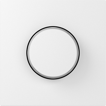 Donel S08 матовый белый накладка для светорегулятора поворотного, серия DB