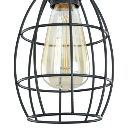 Подвесной светильник 1*E27 60Вт Черный IP20 Denver T447-PL-01-B Maytoni