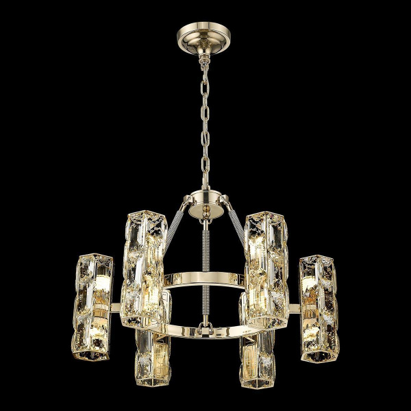 Светильник подвесной Золото/Прозрачный G4 12*5Вт WE156.12.303 WERTMARK