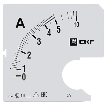 Шкала сменная для A961 5/5А-1,5 PROxima EKF