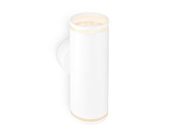 Настенный светильник со сменной лампой GU10 и акрилом FW2488/2 WH белый GU10/2 max 12W 170*55*95 Ambrella Light