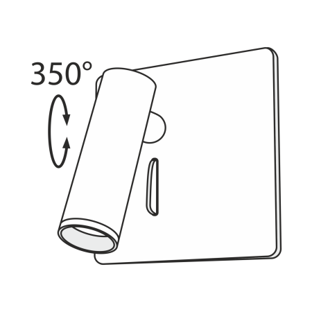 Бра 3Вт 3000K Черный IP20 Mirax C040WL-L3B3K Technical