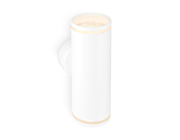 Настенный светильник со сменной лампой GU10 и акрилом FW2488/2 WH белый GU10/2 max 12W 170*55*95 Ambrella Light