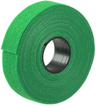 Хомут-липучка ХКл 20мм зеленый (5м/ролл) IEK