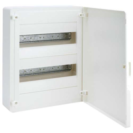 Щит открытой установки Golf-24 мод.с непрозрачной дверцей IP40 Hager