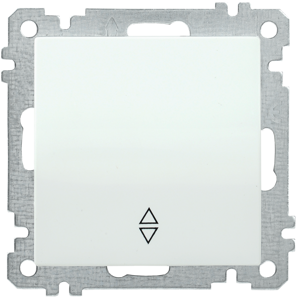 Выключатель 1-клавишный проходной ВС10-1-2-Б 10А BOLERO белый IEK