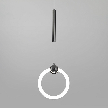 Подвесной светодиодный светильник чёрный жемчуг IP20 (90165/1 черный жемчуг) Eurosvet