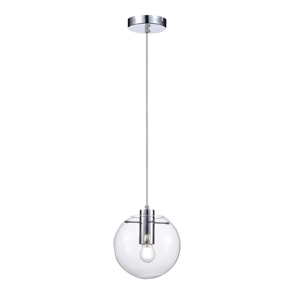 Светильник подвесной Хром/Прозрачный E27 1*60Вт SL1056.103.01 ST LUCE