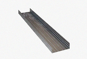 Лоток перфорированный ЛМ 300х100х2000 УХЛ1, оцинкованный лист S1,0