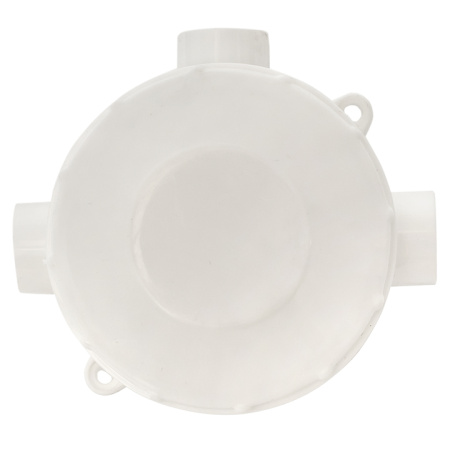 Коробка распределительная КМР-040-040 трехрожковая белая (70х35) PROxima EKF