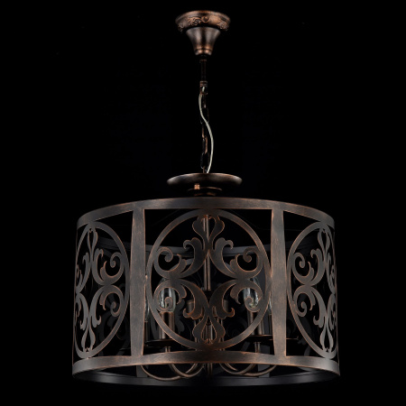 Подвесной светильник 5*E14 60Вт Коричневый IP20 Rustika H899-05-R Maytoni