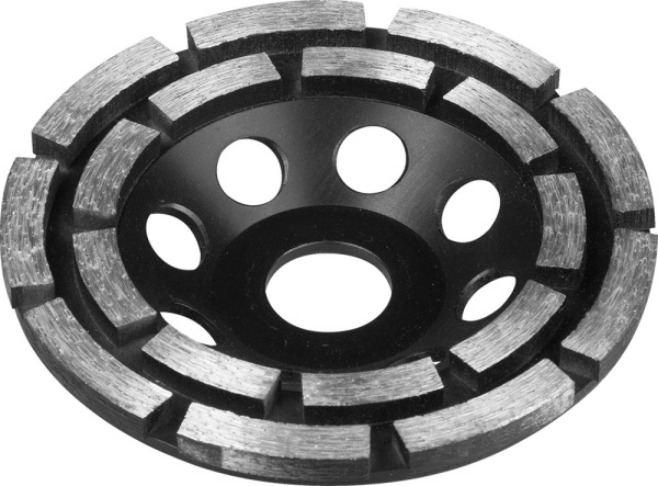 Двухрядная алмазная чашка d 125 мм, Профессионал ЗУБР