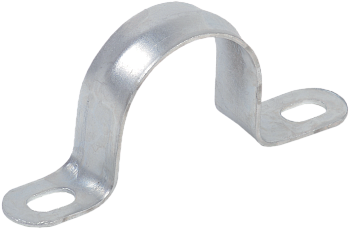 Скоба металлическая двухлапковая d19-20мм (10шт/упак) IEK