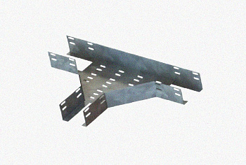 Лоток тройниковый перфорированный ОТ 200х100 УХЛ1, горячее цинкование S1,5