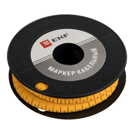 Маркер кабельный 4,0 мм2 "L" (500 шт) (ЕС-2) PROxima EKF