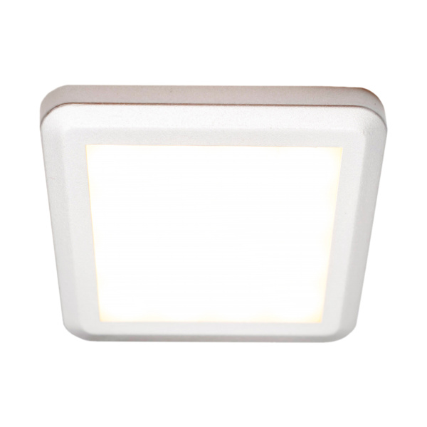 12-02 Комплект светодиодных светильников квадратных накладных, 12 В, 1,3 Вт х 4 шт, smd 3528, ТБ APEYRON