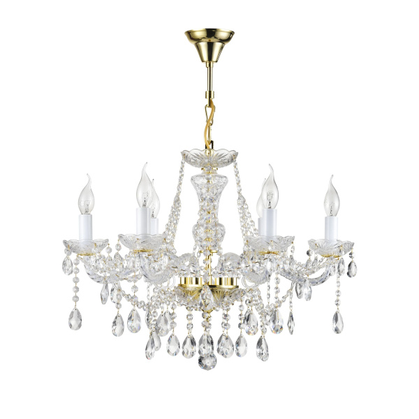 Люстра 6*E14 60Вт Золото IP20 Beatrix DIA019-06-G Maytoni