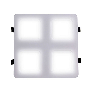 42-021 Светодиодный светильник встраиваемый, для подвесных потолочных систем, 36Вт, 3600Лм, 4000К, 240х240х27мм APEYRON