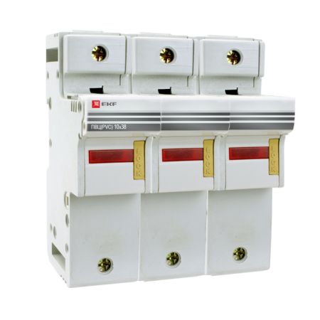 Предохранитель-разъединитель для ПВЦ 10x38 3P (с индикацией) PROxima EKF
