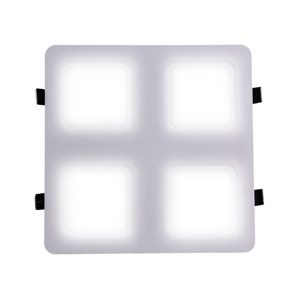 42-021 Светодиодный светильник встраиваемый, для подвесных потолочных систем, 36Вт, 3600Лм, 4000К, 240х240х27мм APEYRON