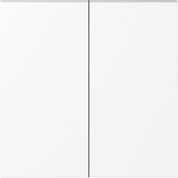 Donel S08 глянцевый белый клавиша для перекрёстного переключателя 2-я, серия DB