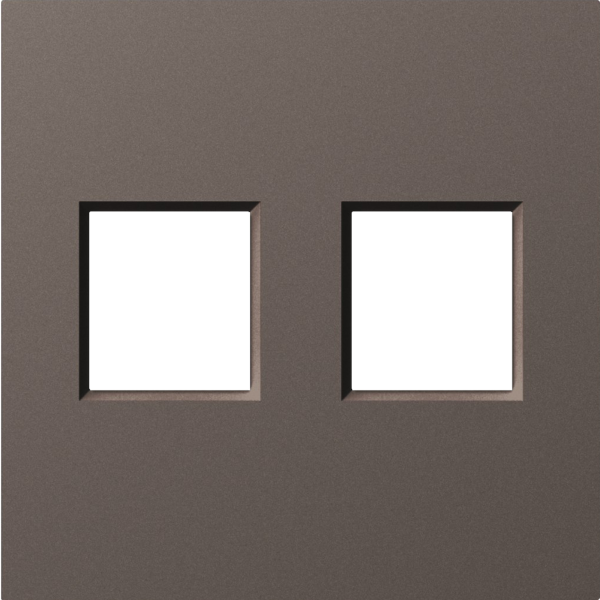 Donel A07 мокко накладка 2-я для розеток RJ45,TV,SAT, серия DB