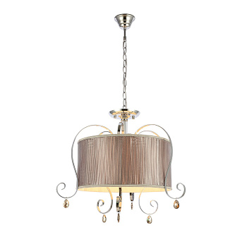 Люстра подвесная, потолочная Хром/Серебристый E14 3*40Вт SL177.113.03 EVOLUCE