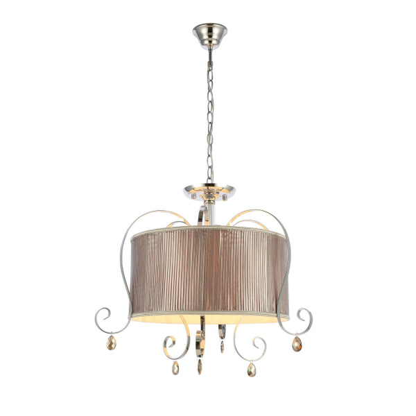 Люстра подвесная, потолочная Хром/Серебристый E14 3*40Вт SL177.113.03 EVOLUCE