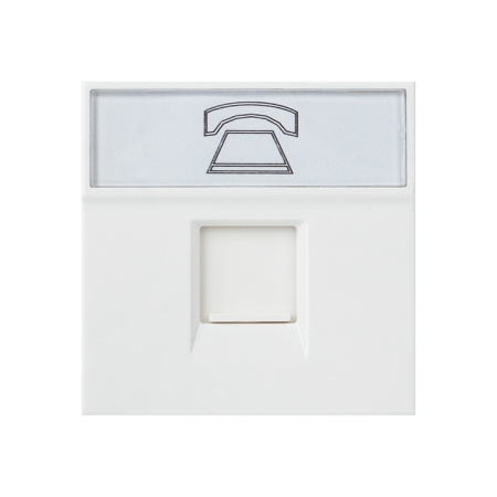 Розетка RJ11, 2 модуля EKF