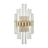 Бра E14 2*40W STIKA золотой/стекло ODEON LIGHT