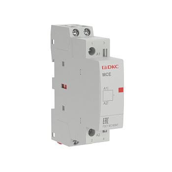 Контактор модульный YON max типа MCE 2П 25А 240В 2НО DKC