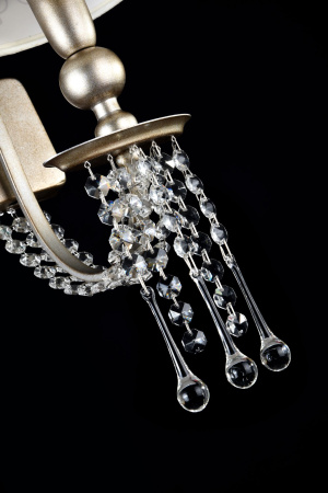 Бра 1*E14 40Вт Серебро Антик IP20 Bience H018-WL-01-NG Maytoni