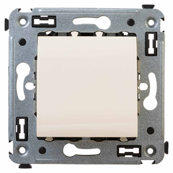 Вывод кабеля из стены "Avanti", "Ванильная дымка" DKC