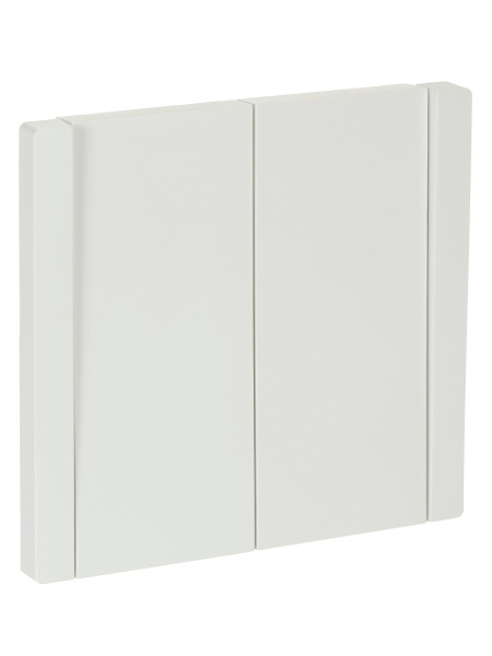 FORTE&PIANO Выключатель 2-клавишный 10А FP205 белый IEK