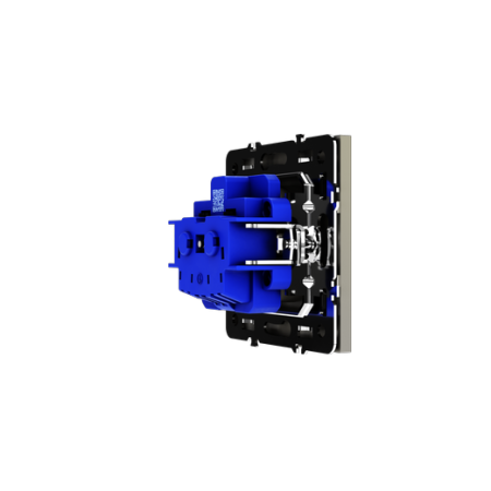Розетка встраиваемая Voltum S70 с заземлением и защитными шторками, 16А, (шелк)