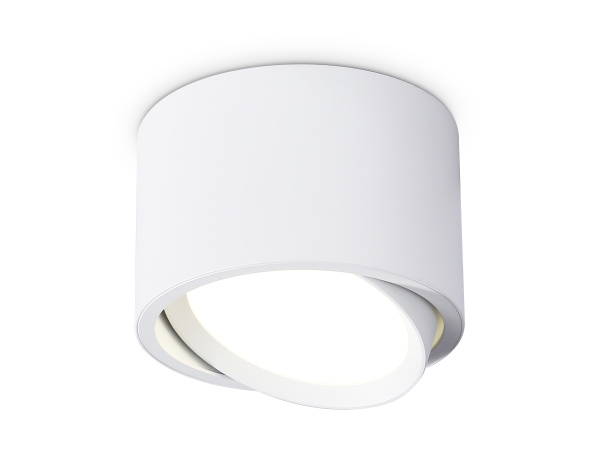 Накладной поворотный светильник TN6805 WH белый GX53 D100*65 Ambrella Light