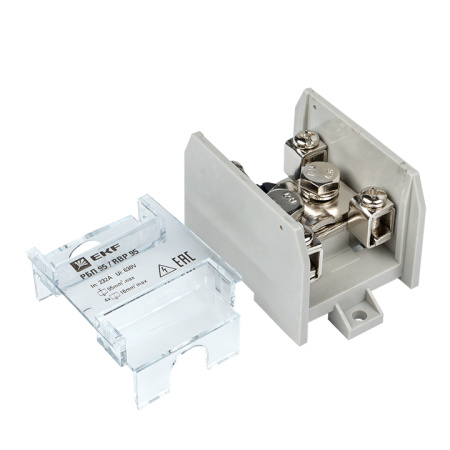 Распределительный блок проходной РБП 95 (1х95-4х16 мм2) 232/100А PROxima EKF