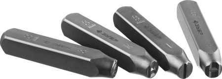 Клейма буквенные латинские, шрифт 8мм ЗУБР