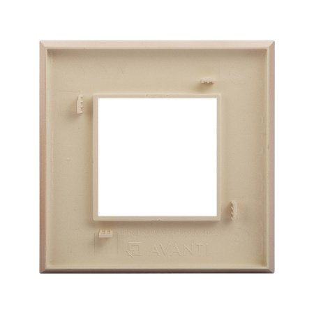 Рамка "Avanti", "Кремовый жемчуг", 1 пост (2 мод.) DKC