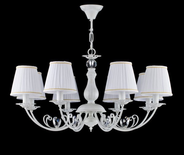 Люстра 8*E14 40Вт Белый IP20 Bianchi FR2307-PL-08-WG Freya