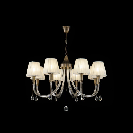 Люстра 8*E14 40Вт Бронза IP20 Betty FR2010PL-08BZ Freya